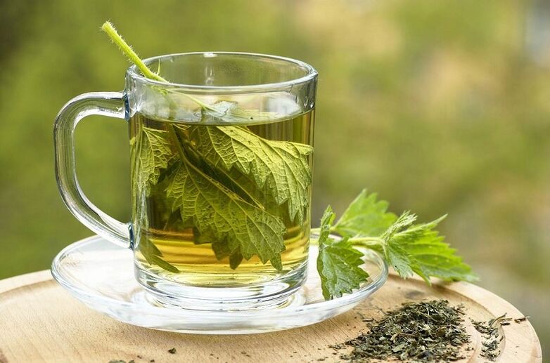 Bouillon d'ortie pour augmenter la puissance